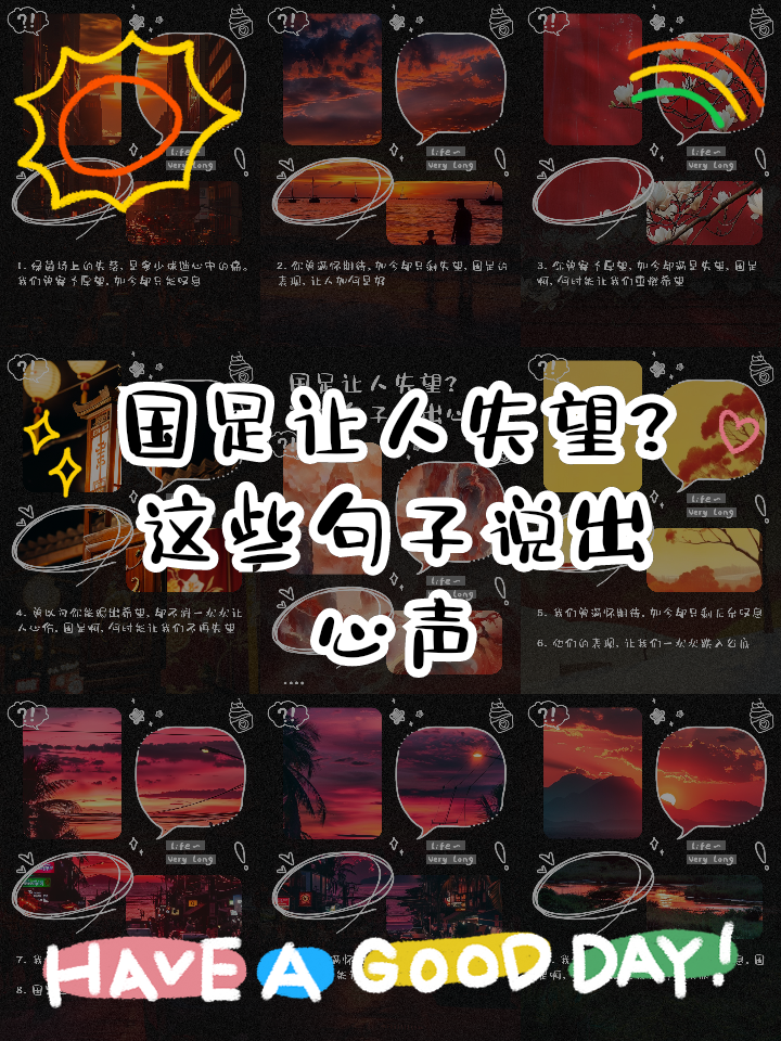 球迷语录大盘点：你中几条？的简单介绍