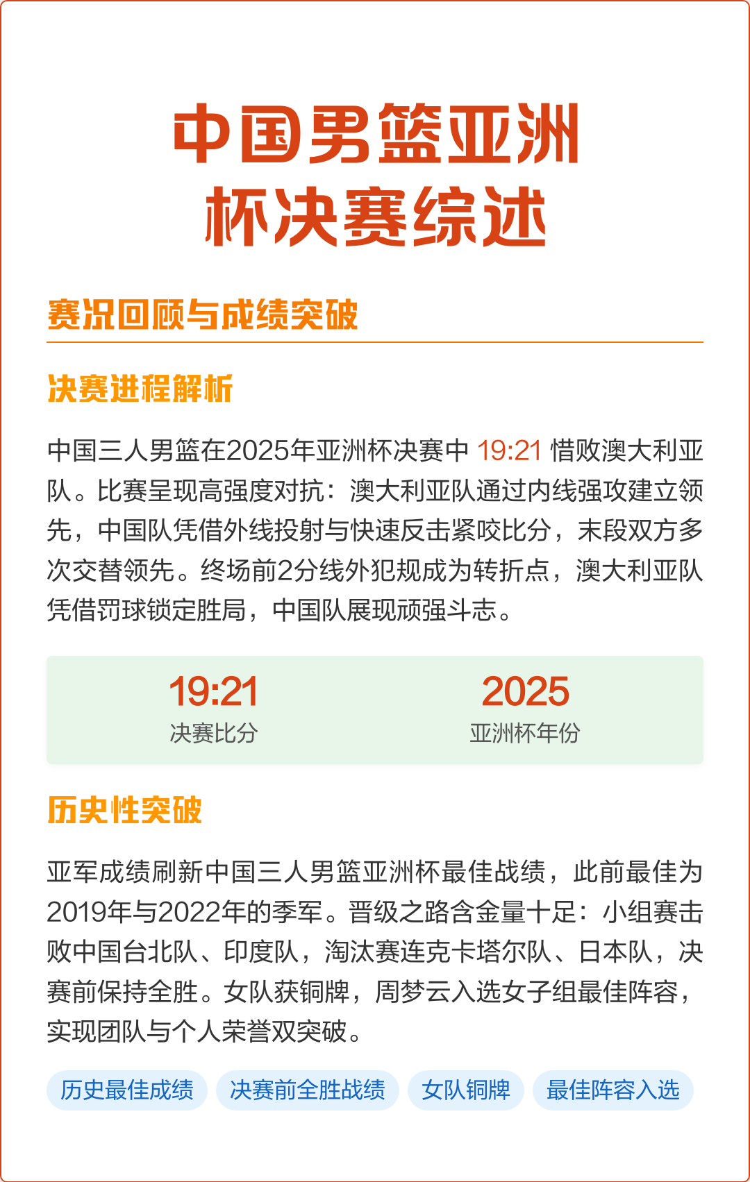 亚洲杯历史最佳战绩回顾